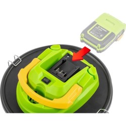 Aspirateur a cendres sans fil - FIELDMANN - 20V - Filtre HEPA lavable