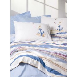 Parure de lit - 1 housse de couette 220 x 240 cm + 2 taies d'oreiller