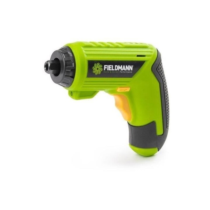 Visseuse sans fil - FIELDMANN - 3,6 V - Batterie 1500 mAh - 15 accessoires - Vert Visseuse sans fil - FIELDMANN - 3,6 V - Batterie 1500 mAh - 15 accessoires - Vert