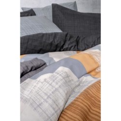 Parure de lit - 1 housse de couette 220 x 240 cm + 2 taies d'oreiller