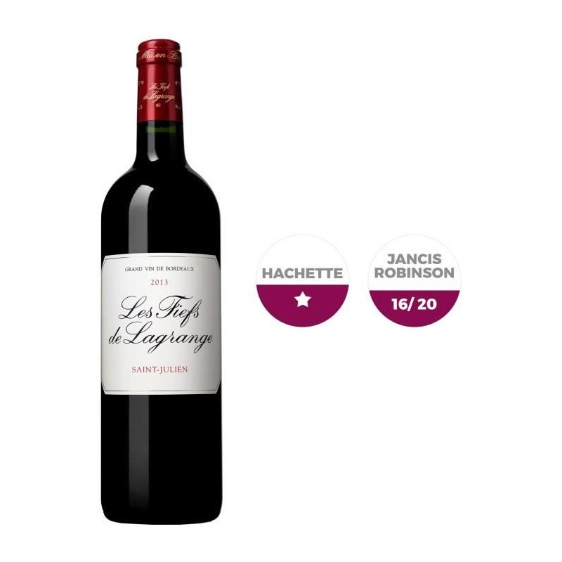 Les Fiefs de Lagrange 2013 Saint-Julien - Vin rouge de Bordeaux