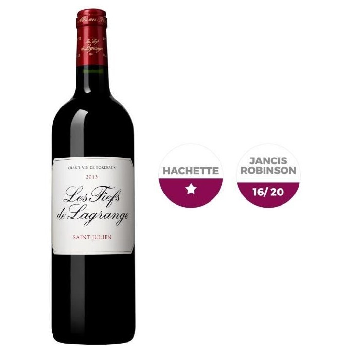 Les Fiefs de Lagrange 2013 Saint-Julien - Vin rouge de Bordeaux
