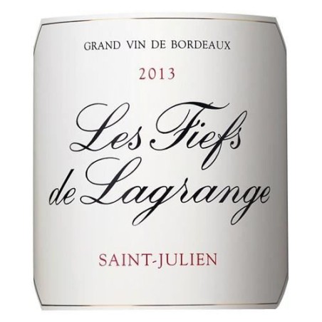 Les Fiefs de Lagrange 2013 Saint-Julien - Vin rouge de Bordeaux