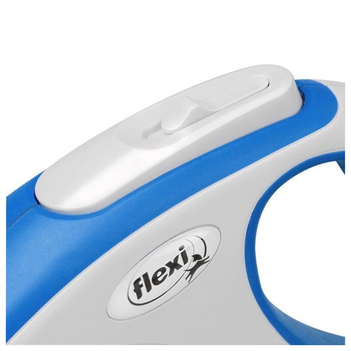 Laisse-sangle - KERBL - Flexi NewConfort - Taille M - 5-m - Max.25 kg - Bleu