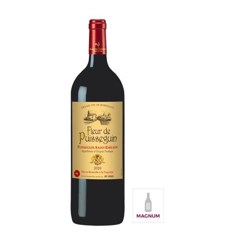 Magnum La Fleur Puisseguin 2020 Puisseguin Saint-Emilion - Vin rouge d