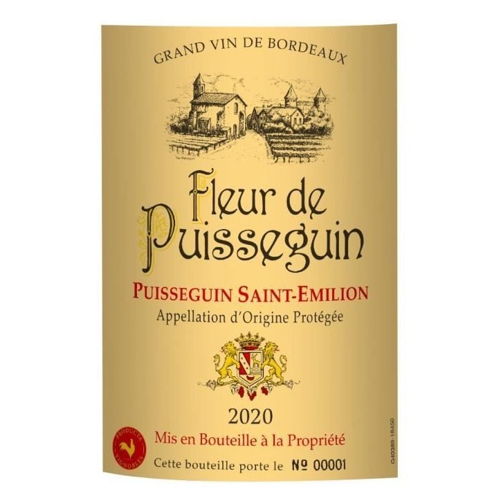 Magnum La Fleur Puisseguin 2020 Puisseguin Saint-Emilion - Vin rouge de Bordeaux