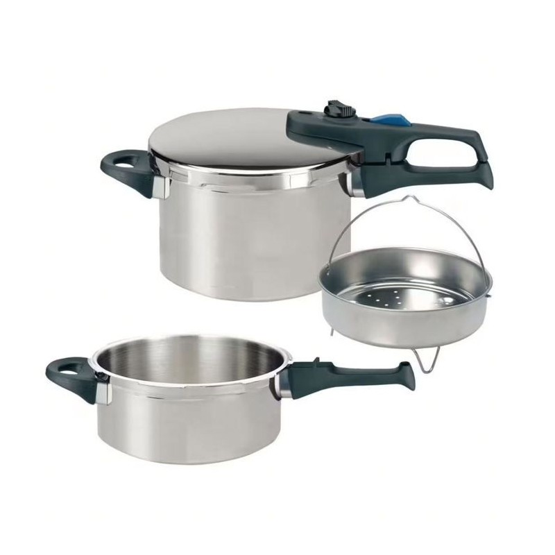 Autocuiseur vapeur - FACKELMANN - Elo Praktika Plus XL - Acier inoxyda