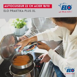 Autocuiseur vapeur - FACKELMANN - Elo Praktika Plus XL - Acier inoxyda