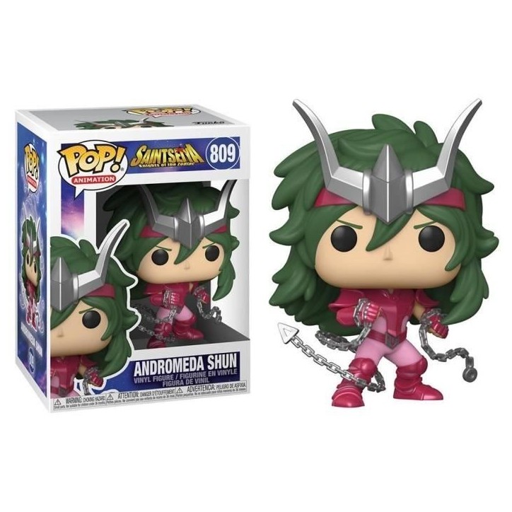 Figurine Funko Pop! Animation : Les Chevaliers du Zodiaque – Andromeda Shun 809