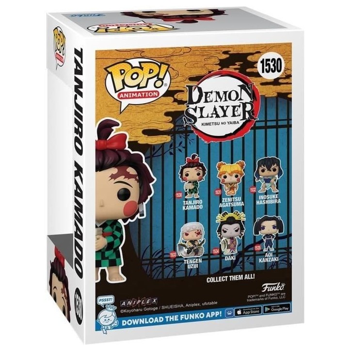 Figurine - FUNKO POP - Animation Demon Slayer - Tanjiro Kamado - 1 530