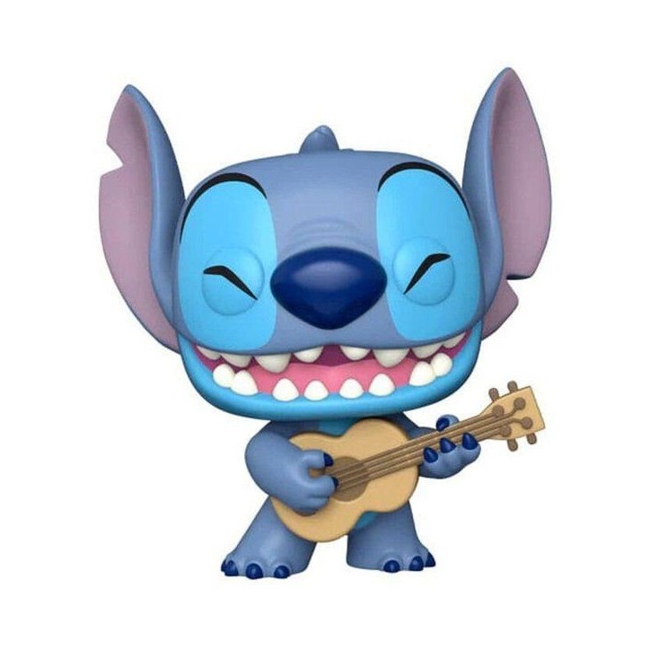 Figurine - FUNKO POP - Disney Lilo & Stitch - Stitch avec ukelele - 1 419