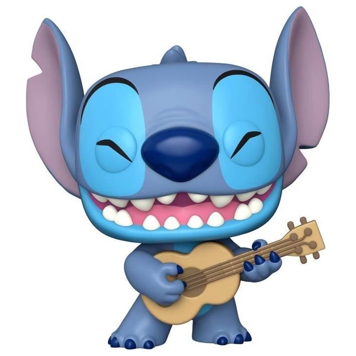Figurine - FUNKO POP - Disney Lilo & Stitch - Stitch avec ukelele - 1 419