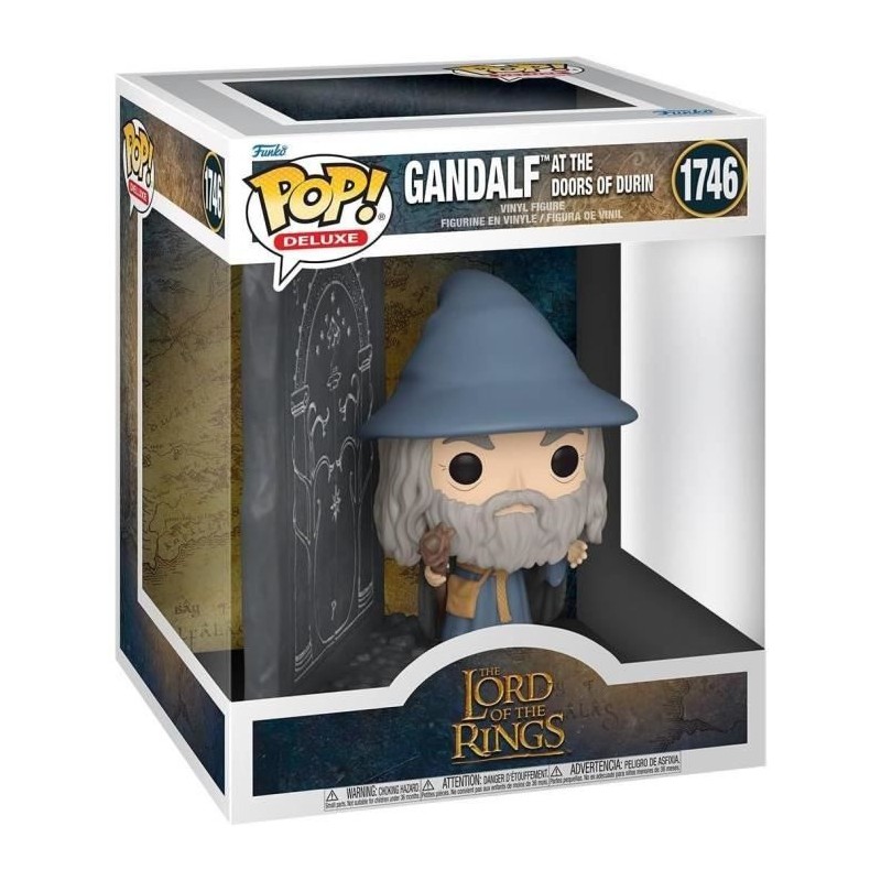 Figurine - Funko - Gandalf aux Portes de Durin - Deluxe - 9,5 cm - Glo Figurine - Funko - Gandalf aux Portes de Durin - Deluxe - 9,5 cm - Glo