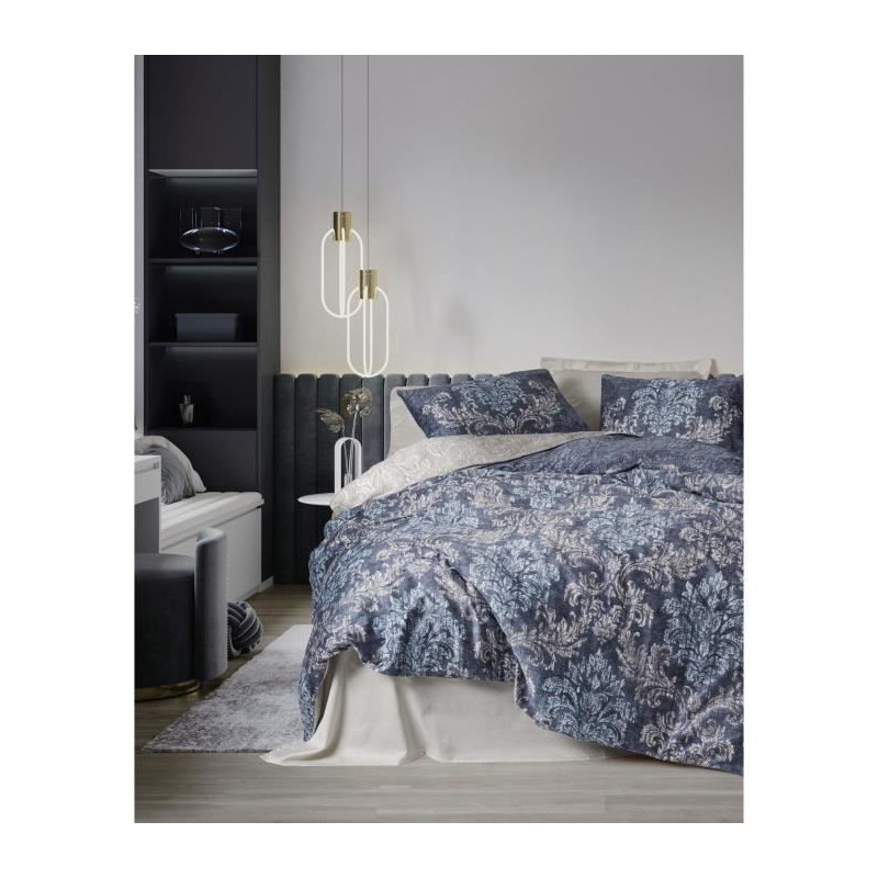 Parure de lit - 1 housse de couette 220 x 240 cm + 2 taies d'oreiller Parure de lit - 1 housse de couette 220 x 240 cm + 2 taies d'oreiller