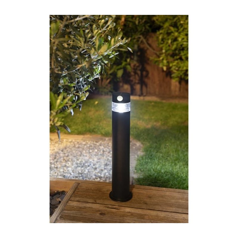 Borne solaire - GALIX - G4585C - Forte clarte - Inox avec détecteur -