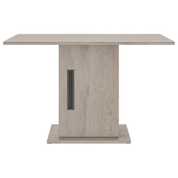 Table a manger - Boston - Rectangulaire - Pied fut - 6 personnes - L 120 x P 80 x H 76 cm - Gami
