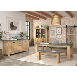 Table a manger - Broceliande - Rectangulaire - 8 personnes - L 192 x P