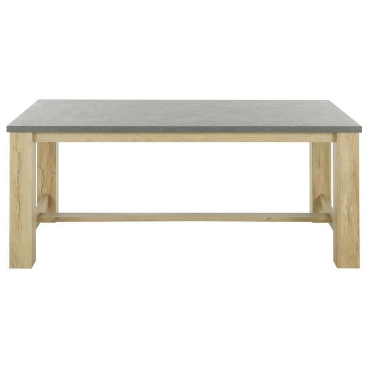 Table a manger - Broceliande - Rectangulaire - 8 personnes - L 192 x P 97 x H 77 cm - Gami Table a manger - Broceliande - Rectangulaire - 8 personnes - L 192 x P 97 x H 77 cm - Gami