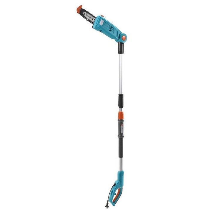 Elagueuse sur perche électrique GARDENA - TCS 720/20 - 720W - 20 cm - Manche télescopique 4.4m Elagueuse sur perche électrique GARDENA - TCS 720/20 - 720W - 20 cm - Manche télescopique 4.4m