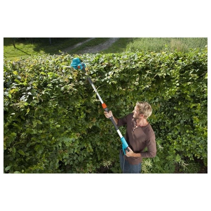 Taille-haies télescopique électrique GARDENA - THS 500/48 - 500W - 48 cm - Tete inclinable Taille-haies télescopique électrique GARDENA - THS 500/48 - 500W - 48 cm - Tete inclinable