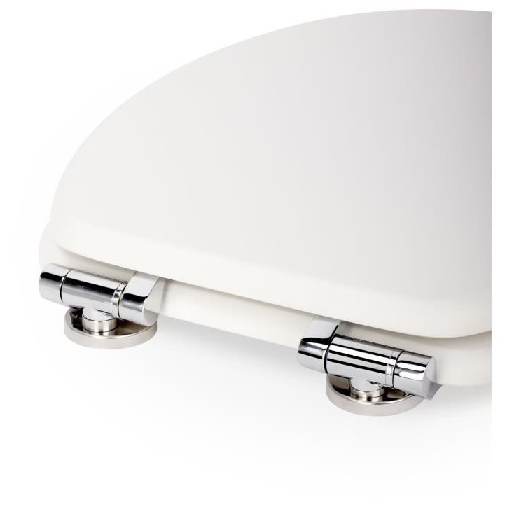 Abattant WC - GELCO DESIGN - Frein de chute magnétique - Blanc Abattant WC - GELCO DESIGN - Frein de chute magnétique - Blanc
