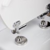 Abattant WC - GELCO DESIGN - Frein de chute magnétique - Blanc