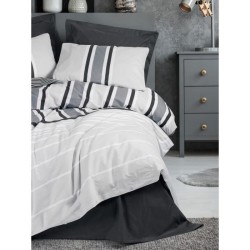 Parure de lit - 1 housse de couette 220 x 240 cm + 2 taies d'oreiller