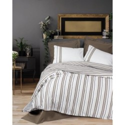 Parure de lit - 1 housse de couette 220 x 240 cm + 2 taies d'oreiller