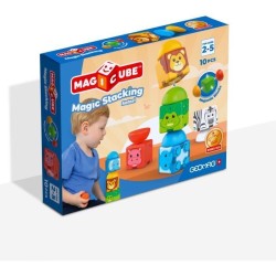 Blocs magnétiques - GEOMAG - Safari - 10 pieces - Éducatif - Plastiq