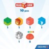 Blocs magnétiques - GEOMAG - Safari - 10 pieces - Éducatif - Plastiq Blocs magnétiques - GEOMAG - Safari - 10 pieces - Éducatif - Plastiq