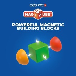 Blocs magnétiques - GEOMAG - Safari - 10 pieces - Éducatif - Plastiq