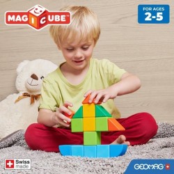 Blocs magnétiques - GEOMAG - Safari - 10 pieces - Éducatif - Plastiq
