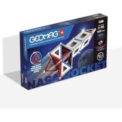 Jeu de construction magnétique - GEOMAG - Classic Panels - Fusée NAS