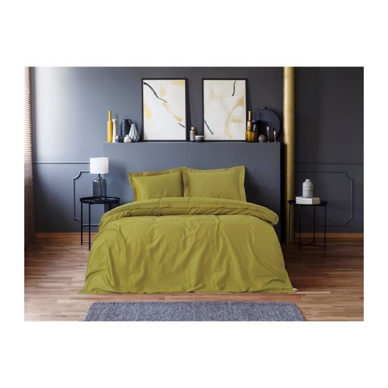 Parure de lit - 1 housse de couette 220 x 240 cm + 2 taies d'oreiller Parure de lit - 1 housse de couette 220 x 240 cm + 2 taies d'oreiller