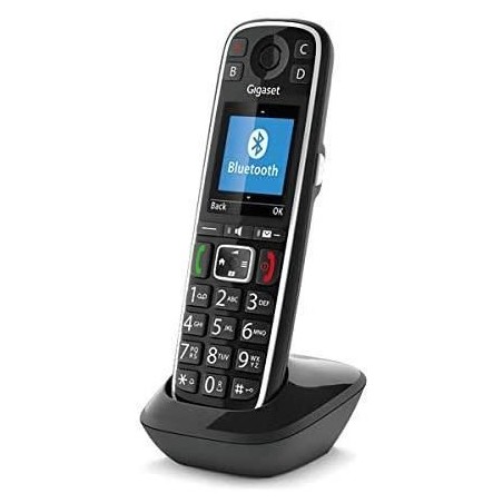 Téléphone sans fil Gigaset E720HX - Noir - 200 entrées - SMS - comp