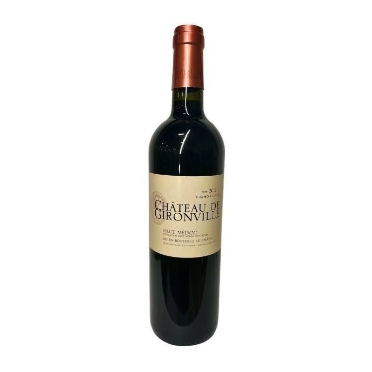 Château de Gironville 2012 Haut-Médoc Cru Bourgeois - Vin rouge de Bordeaux