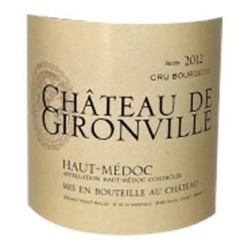 Château de Gironville 2012 Haut-Médoc Cru Bourgeois - Vin rouge de B