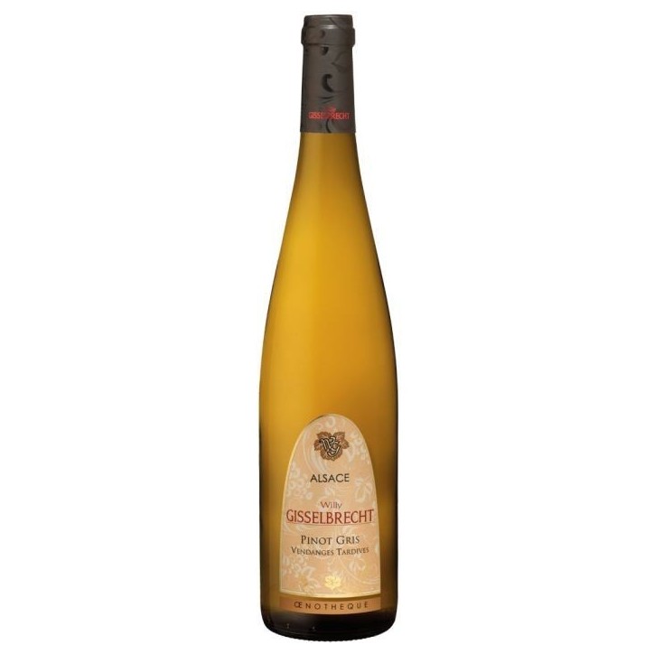 Gisselbrecht 2016 Pinot Gris Vendanges Tardives - Vin blanc d'Alsace