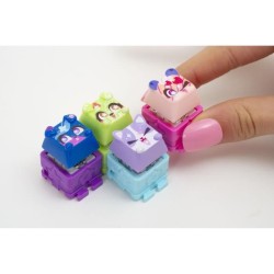 Clickeez - GOLIATH - Multi Pack de 5 touches a collectionner - Des 6 a