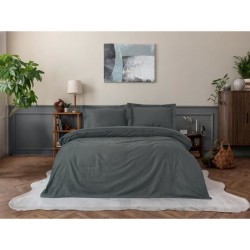Parure de lit - 1 housse de couette 220 x 240 cm + 2 taies d'oreiller