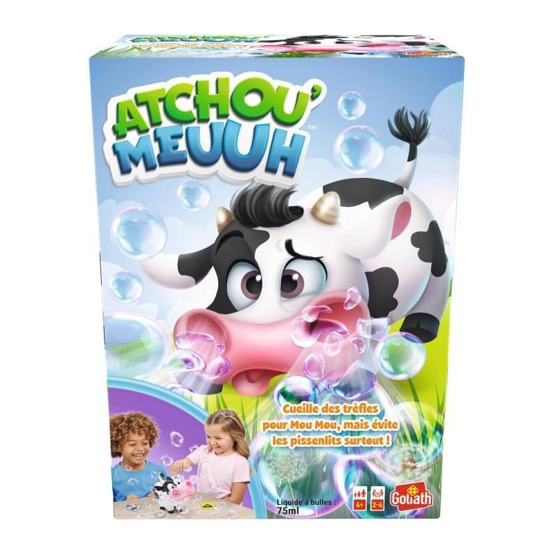 Jeux de société - GOLIATH - Atchou'Meuuh - Collecte de trefles et é