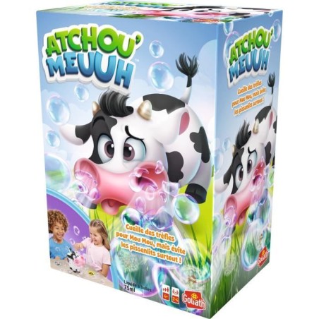 Jeux de société - GOLIATH - Atchou'Meuuh - Collecte de trefles et évite les allergies! Des 4 ans