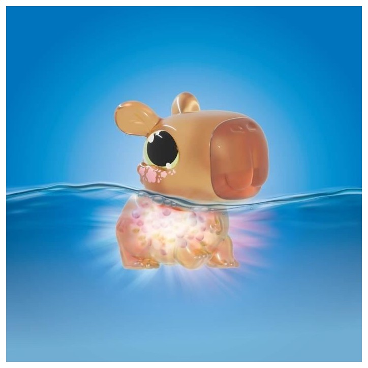 Animagic - GOLIATH - Let's Glo Capybara - Animal intéractif - Marron Animagic - GOLIATH - Let's Glo Capybara - Animal intéractif - Marron