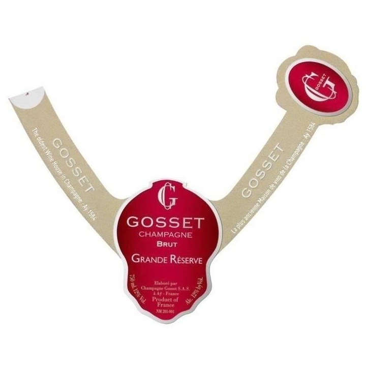 Champagne Gosset Grande Réserve Brut - 75 cl