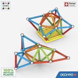 Jeu de construction magnétique - GEOMAG - Glitter Panels Recycled 22