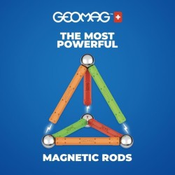 Jeu de construction magnétique - GEOMAG - Supercolor Panels Recycled