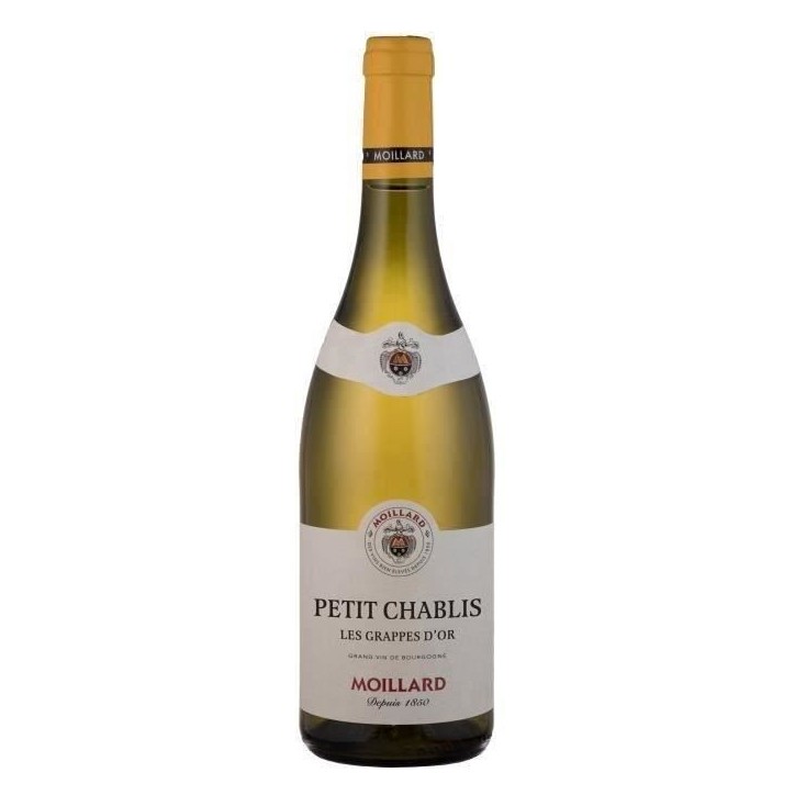 Moillard Grappes d'Or 2023 Petit Chablis - Vin blanc de Bourgogne