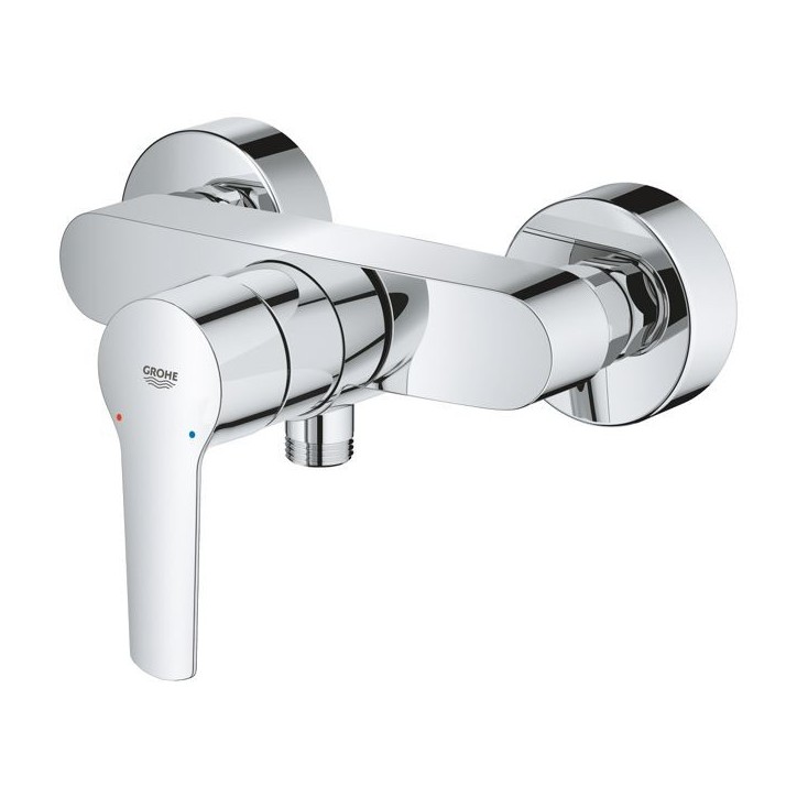 Mitigeur monocommande Douche Start - GROHE - montage mural - raccord fileté 1/2 - chromé Mitigeur monocommande Douche Start - GROHE - montage mural - raccord fileté 1/2 - chromé