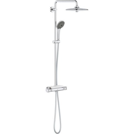 GROHE Colonne de douche mitigeur thermostatique Vitalio Joy 260, tete