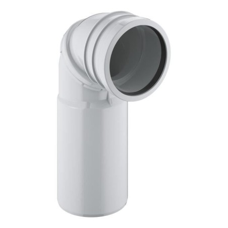 Pipe d'évacuation WC - GROHE - Orientable 90° - Rapid SL - Pour réservoirs encastrés universels ou les bâtis-supports équi